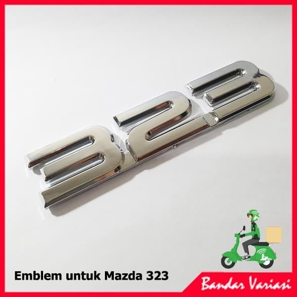 Terlaris Emblem Mazda 323