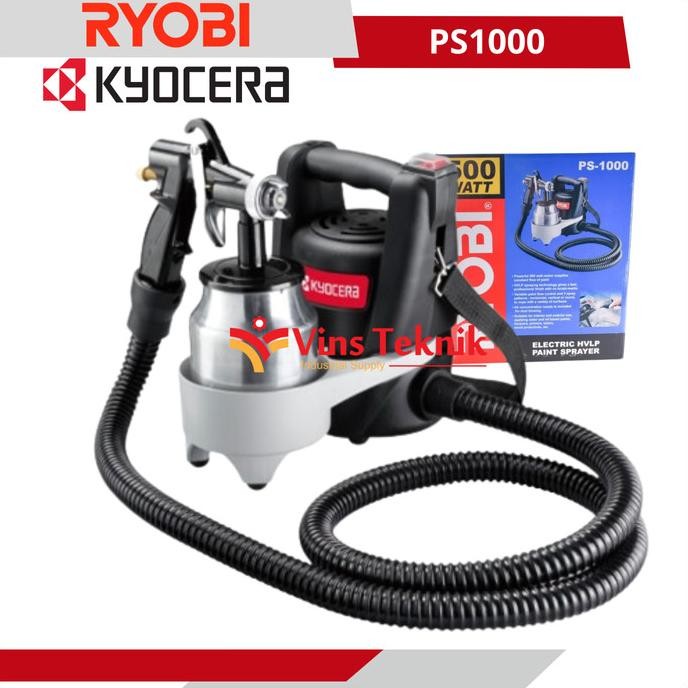 

MESIN CAT ELECTRICK SPRAYGUN HVLP RYOBI PS1000 SPRAY GUN PS 1000 ORIGINAL