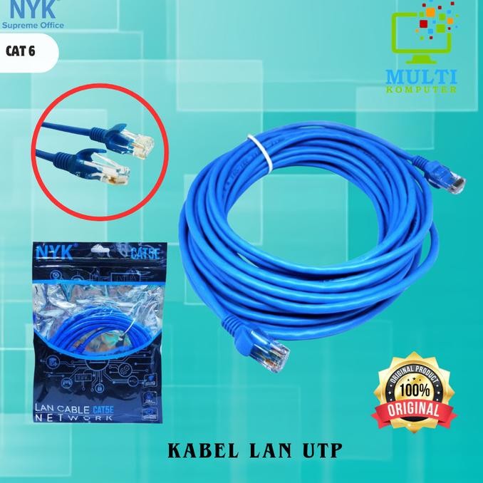 

KABEL LAN UTP 40M RJ45 CAT 5E CABLE 40 METER TERPASANG KONEKTOR CAT5E ORIGINAL