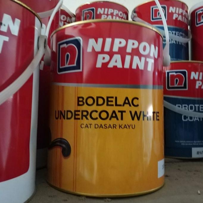 ;&;&;&;&] cat dasar nippon paint bodelac undercoat white kayu 5kg