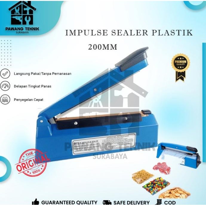 

HAND SEALER IMPULSE SEALER MESIN PENYEGEL PEREKAT PLASTIK 20CM DAN 30CM ALAT PRESS PEREKAT KEMASAN PLASTIK IMPULSE HAND SEALER 20CM 30CM CAT-HSL920 ALAT PEREKAT PLASTIK PRESS KEMASAN MAKANAN IMPULSE SEALER 20CM 30CM - ALAT PRESS PLASTIK KEMASAN MAKANAN