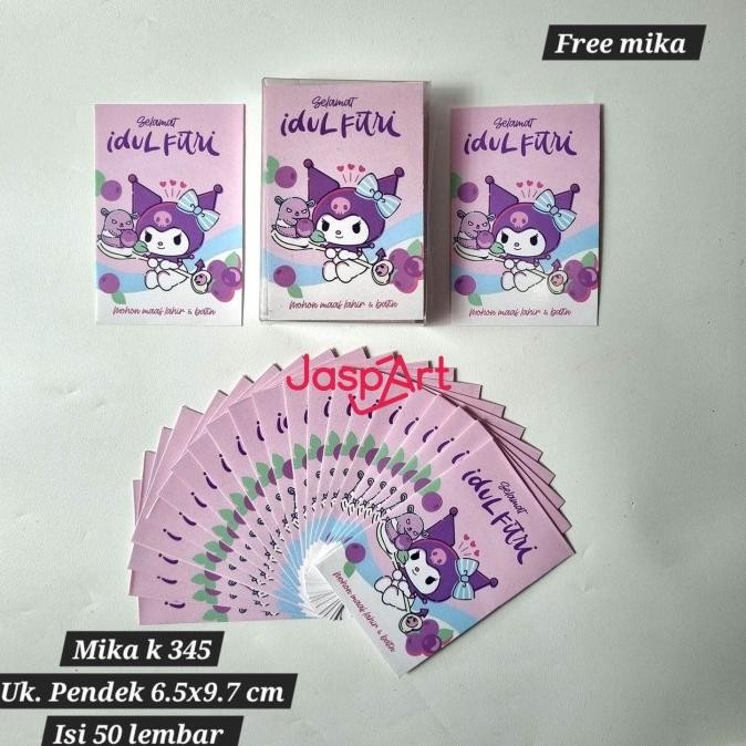 

~~~~~] AMPLOP LEBARAN HARI RAYA IDUL FITRI MIKA ISI 50 LEMBAR - KD345