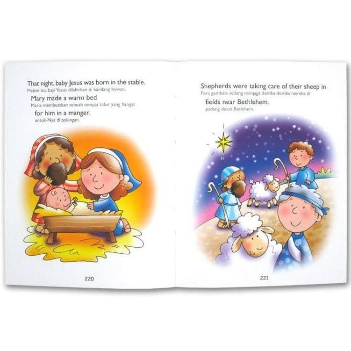 Alkitab untuk Balita Bilingual (English & Bahasa Indonesia)
