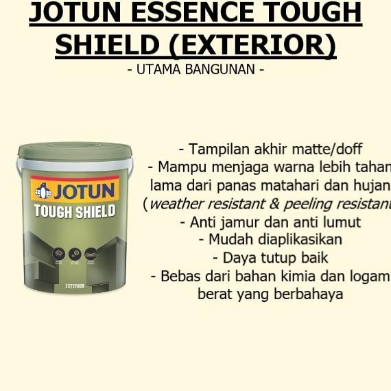 

CAT TEMBOK EKSTERIOR JOTUN TOUGH SHIELD/ANTIFADE/EXTREME-PEARL/0121 ORIGINAL