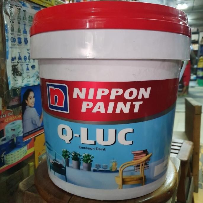 

CAT TEMBOK PUTIH Q-LUC PAIL / NIPPON PAINT / QLUC / GOSEND-GRAB INSTAN ORIGINAL