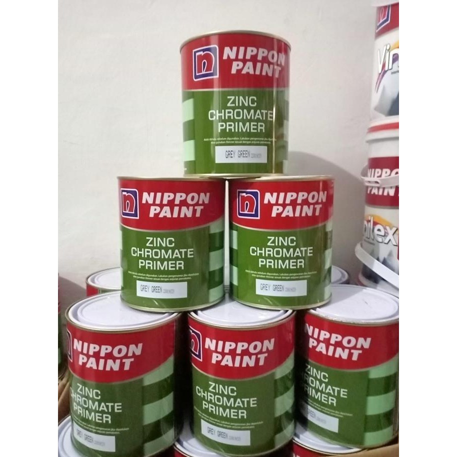 

MENI ZINC CHROMATE 1 KG NIPPON PAINT, MENI BESI HIJAU, CAT PROTECTIVE ORIGINAL