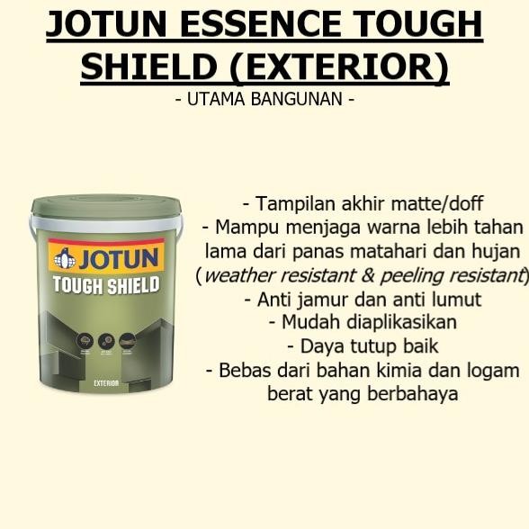 

CAT TEMBOK EKSTERIOR JOTUN TOUGHSHIELD/ANTIFADE/EXTREME-IRON GREY/1032 ORIGINAL