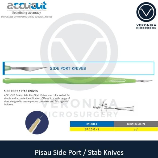 

Berkualitas Pisau Sideport Stab Knives 15