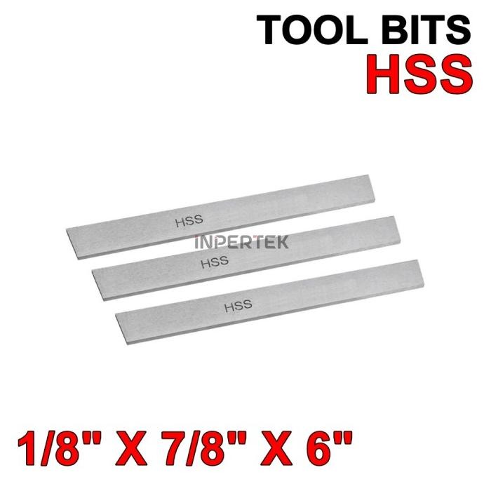 

Berkualitas Pahat HSS 1/8 X 7/8 X 6 Tool Bit 1/8*6 Mata Pisau Bubut Potong 1/8X7/8