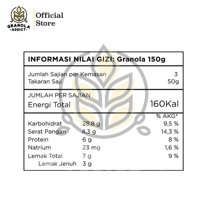 

Granola Addict - Paket Isi 3, Boleh Campur Rasa