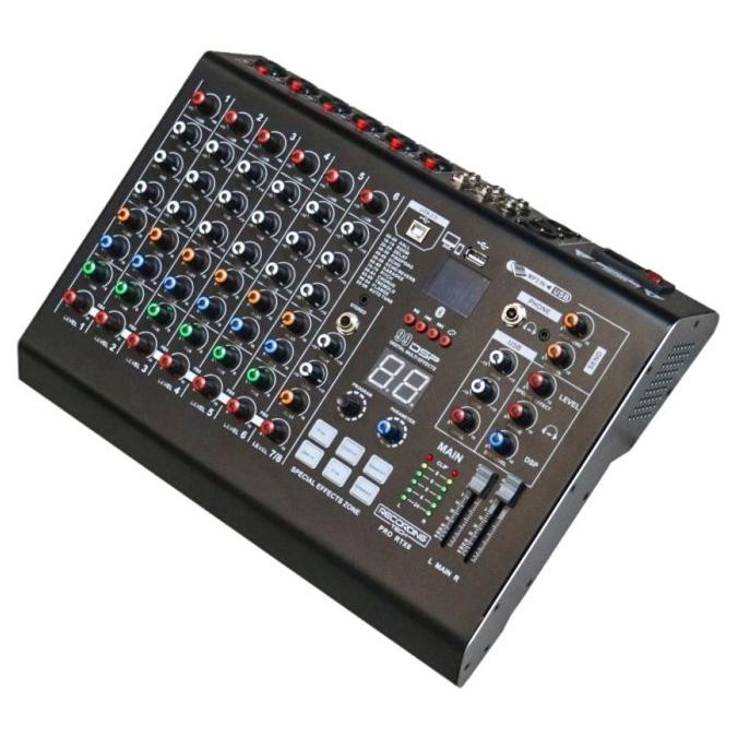 Mixer Audio Professional Pro-Rtx8 - Recording Tech Pro Rtx 8 8-Channel Original Dan Terpercaya