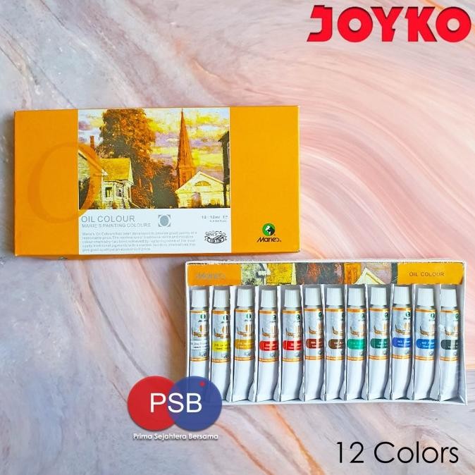 

CAT MINYAK MARIES / MARIES OIL COLOR 12 WARNA ORIGINAL