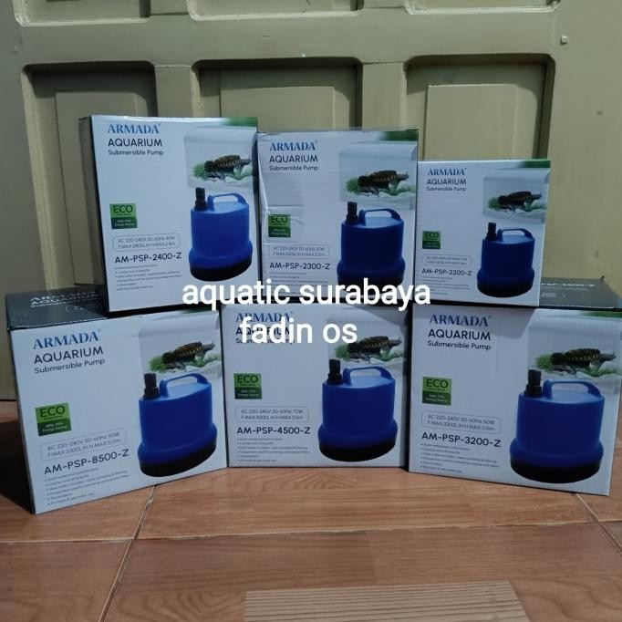 Terbaru Armada Pompa Air Celup Aquarium Psp 2200