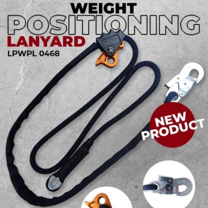 

TERMURAH - work positioning lanyard LPWPL 0468 Adjustable lanyard Leopard