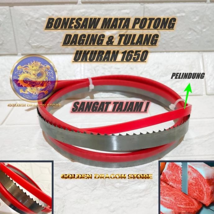 

Berkualitas Mata Pisau Bone Saw Bonesaw 1650 /Mata Gergaji Pita Potong Daging 1650