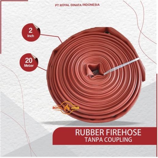 Jual Rubber Firehose 2 Inch/ Selang Pemadam 2 Inch
