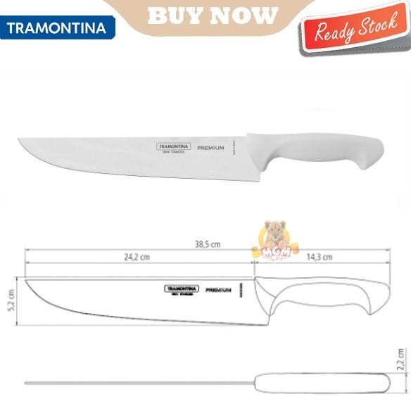 

Berkualitas Made in Brazil PREMIUM Tramontina Stainless Knife Pisau Dapur 10in