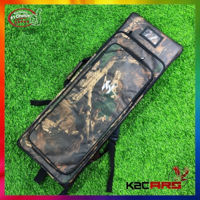TERLARIS Tas Bullpup Ransel Camo Busa Tebal