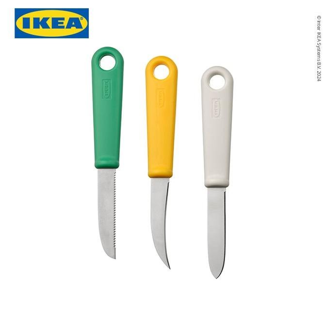 

Berkualitas UPPFYLLD Pisau Kupas Serbaguna Set Isi 3pcs