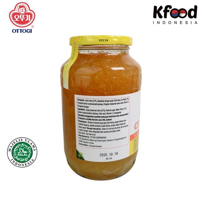 

[Halal] Ottogi Honey Citron Tea 1Kg
