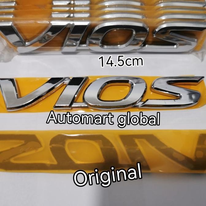 LOGO EMBLEM BELAKANG VIOS LIMO ORIGINAL ORIGINAL