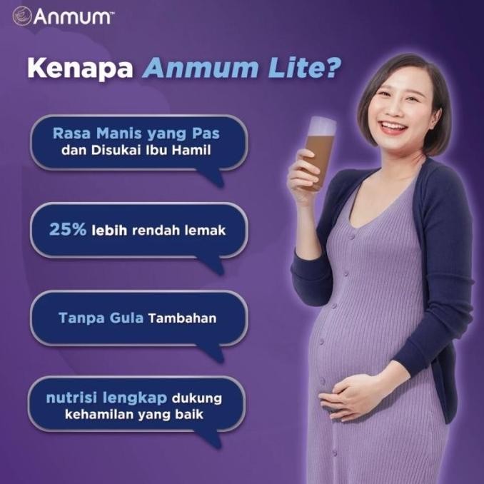 

Terlaris Anmum Materna Lite Susu Nutrisi Ibu Hamil Rendah Lemak Cokelat 360 G Ready Stok