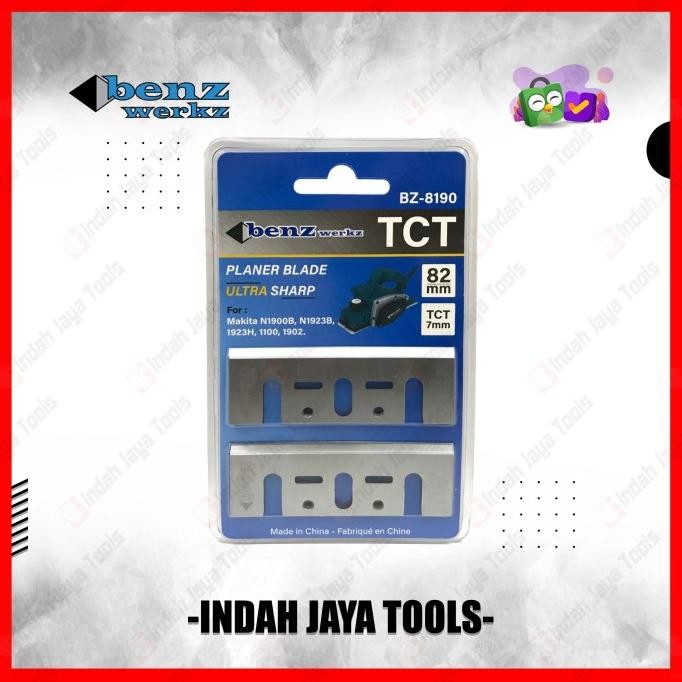 

Berkualitas BENZ TCT Planer Blade 82 x 7 mm - Mata Pisau Serut Ketam Planer Sugu