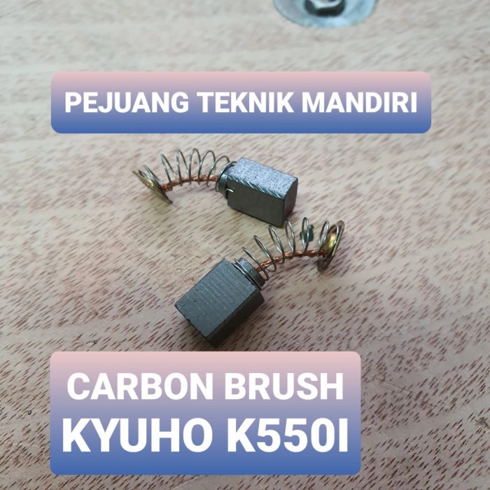 Silahkan Order] CARBON BRUSH / ARANG BOR TANGAN KYUHO K550I K450 D ORIGINAL KYUHO