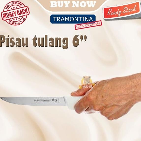 

Berkualitas Made in Brazil Tramontina Pisau Tulang 6in boning knife 15cm