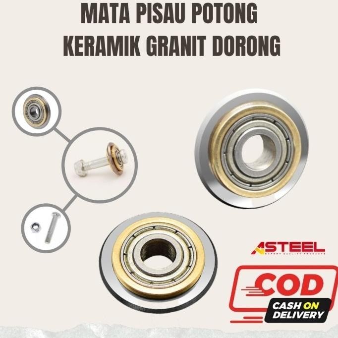 

Berkualitas ASTEEL Mata Pisau Potong Keramik Granit Dorong Bearing Tile Cutter