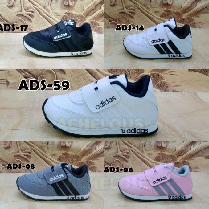 SEPATU ADIDAS ANAK LAKI & PEREMPUAN COWOK CEWEK OLAHRAGA SEKOLAH TK SD