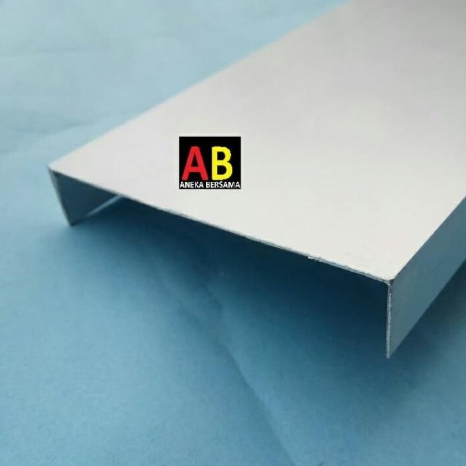 Baru Lis U Aluminium 1.9Cm X 10Cm X 1.9Cm Silver
