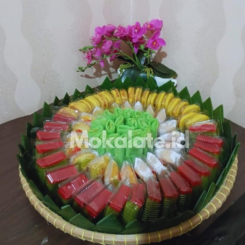 

Kue Tampah Kue Jajanan Pasar Kue Tradisional Untuk Acara Paket isi Bervariasi Halal