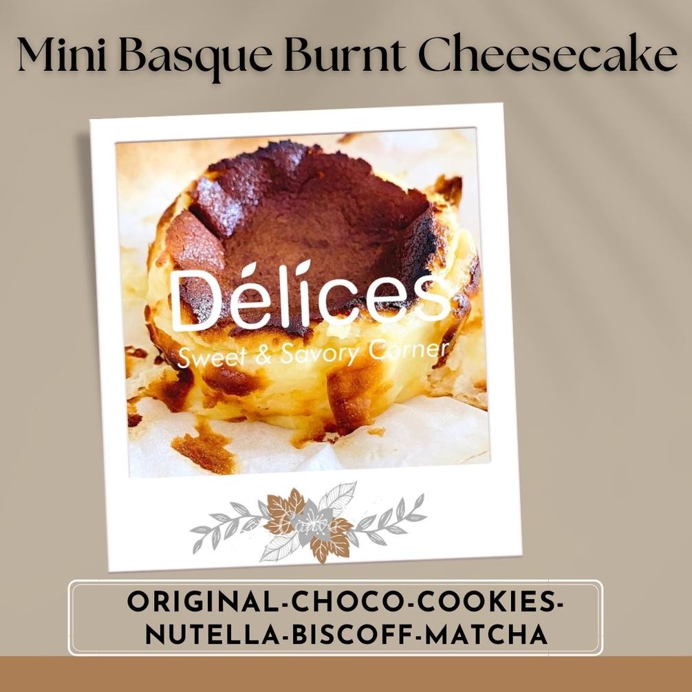 

Mini Basque Burnt Cheesecake (isi 6 pcs)