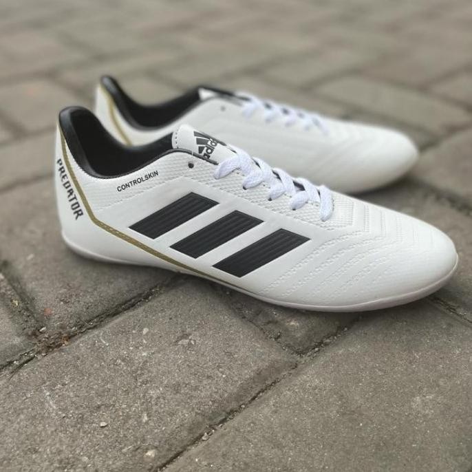 SEPATU FUTSAL ADIDAS PREDATOR CONTROL SKIN REBORN PUTIH PREMIUM