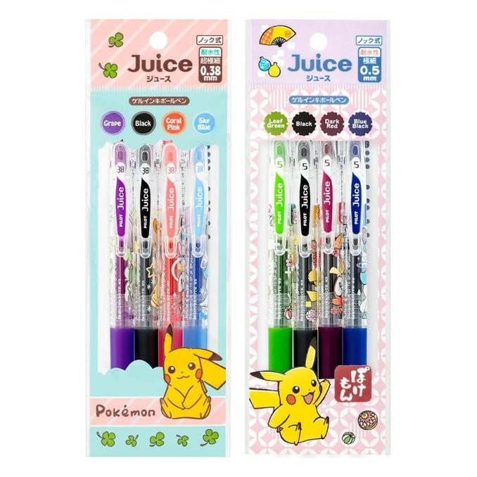 

NEW Pilot Juice Showa Note Pokemon Gen 9 Pikachu Gel Pen Limited Edition