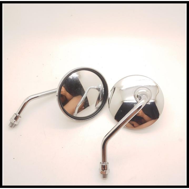 Spion Cb100 Model Mini Chrome Nekel Kaca Cembung