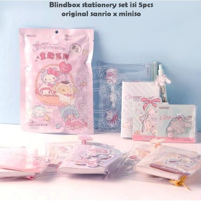 

TERLARIS - blind box stationery isi 5pcs original sanrio
