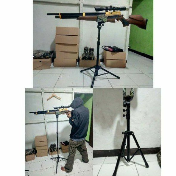 TRIPOD SENAPAN / DUDUKAN SENAPAN