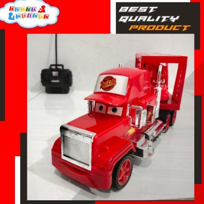 MAINAN RC TRUK CARS MCQUEEN / REMOTE CONTROL TRUCK TRAILER MC QUEEN
