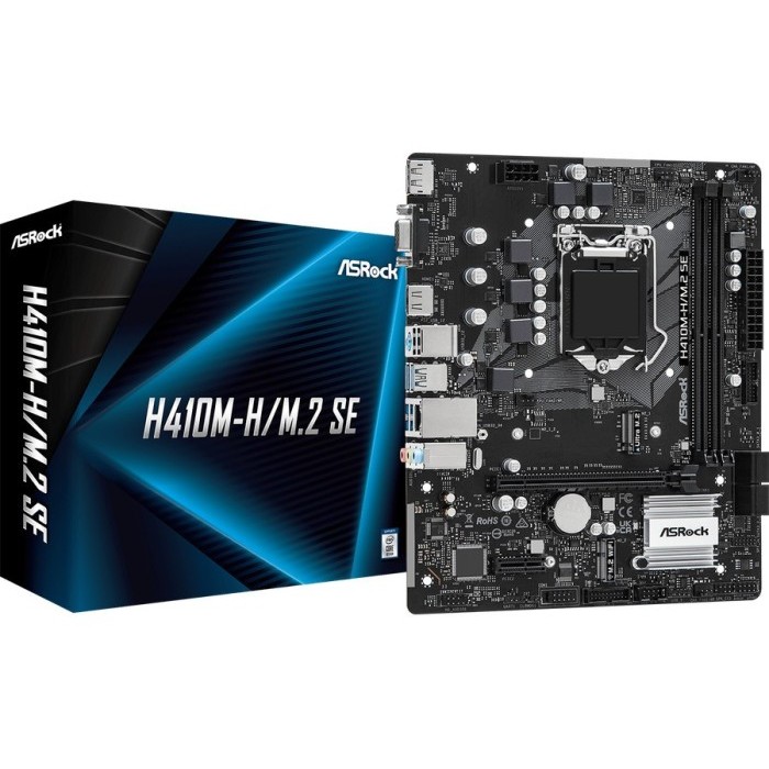 ASROCK H410M-H/M.2 SE (LGA1200, DDR4, H370 Chipset)