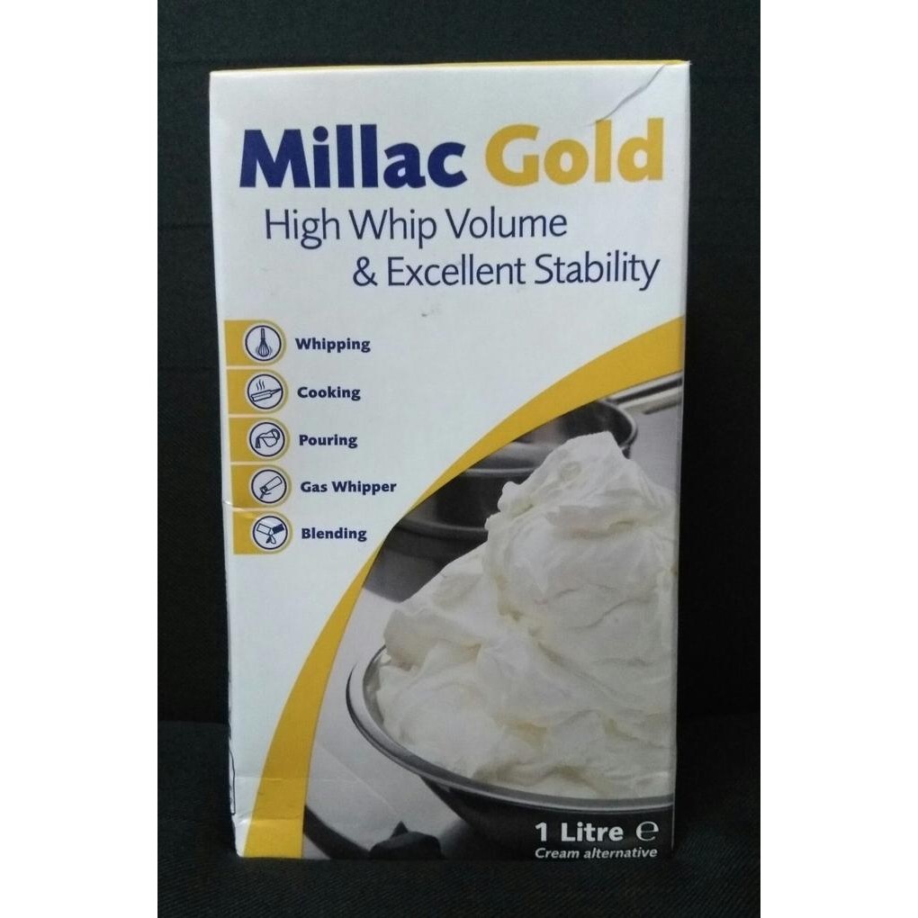 

HEMAT MILLAC GOLD whip whipping cream 1kg Kode 1420