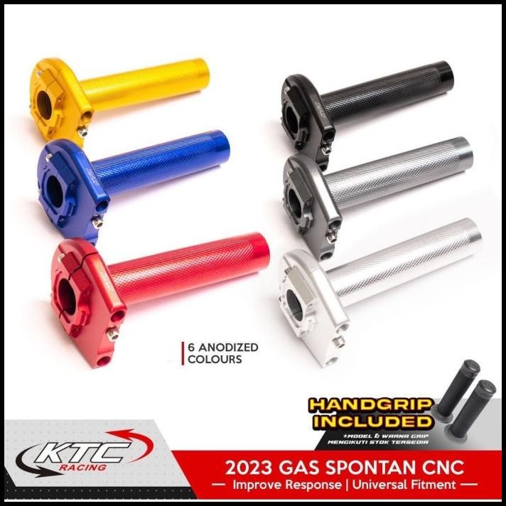 NEW 2023 GAS SPONTAN KTC RACING UNIVERSAL 2 KABEL NMAX AEROX PCX DLL