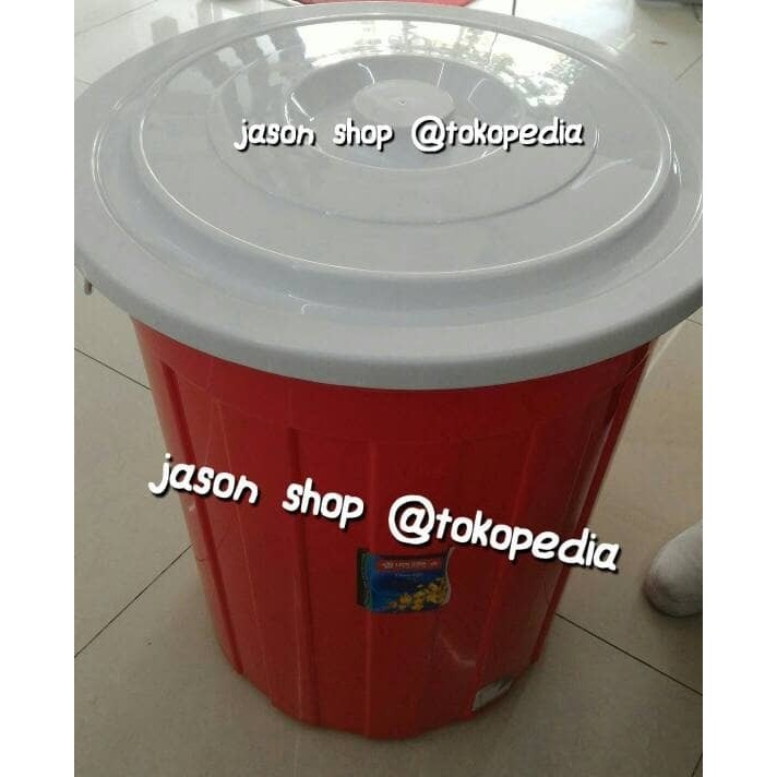 Ember jumbo/Ember plastik Lion Star (ada tutup) uk.80 liter