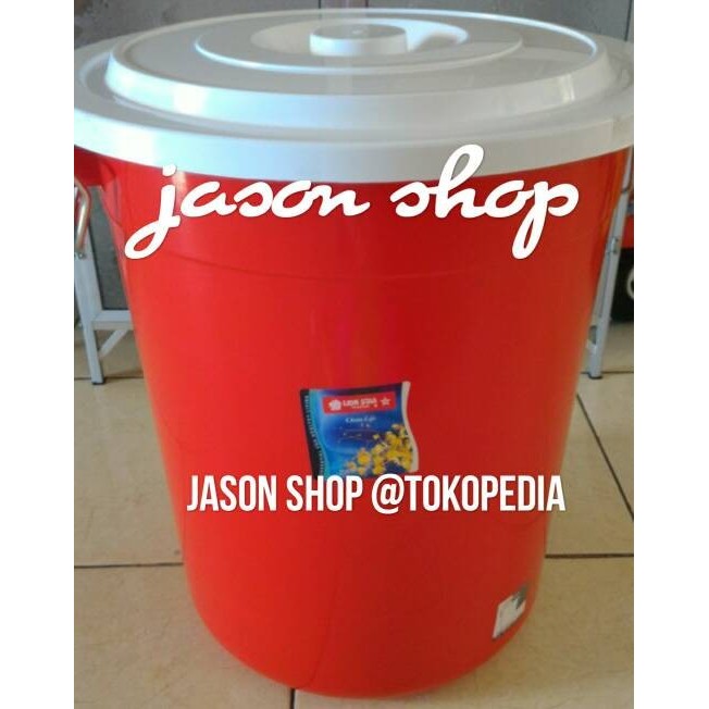 Ember plastik Lion Star/Ember Lion Star (ada tutup) uk.70 liter
