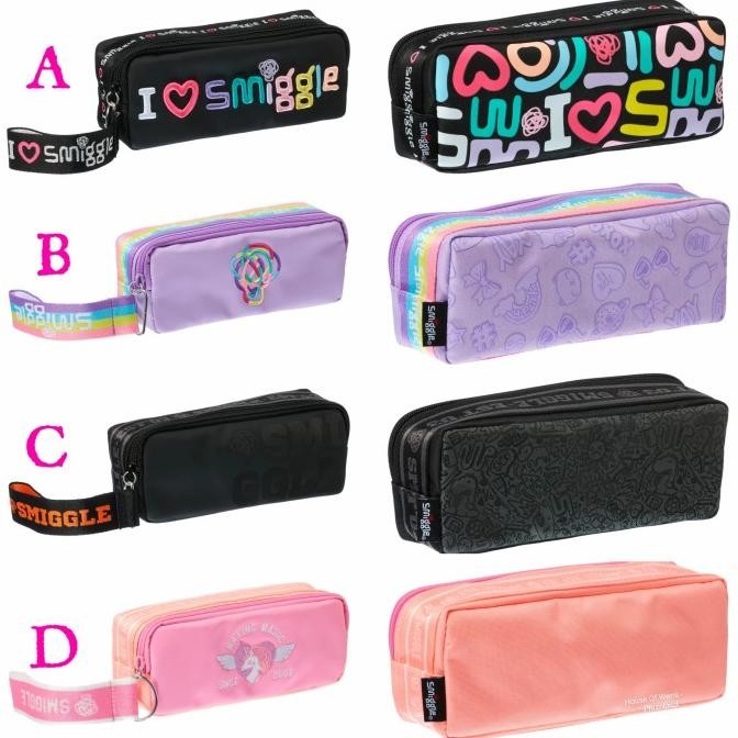 

TERMURAH - SMIGGLE SMIGGLER PENCIL CASE - SMIGGLE OBLONG PENCIL CASE - ORIGINAL