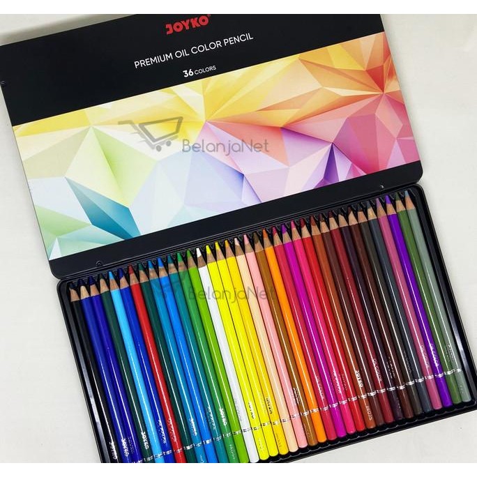 

PENSIL WARNA PREMIUM | PREMIUM OIL COLOR PENCIL JOYKO CP-TC126-36