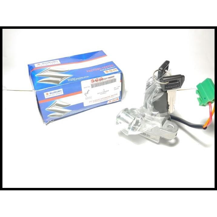 Kunci Kontak Satria Fu 2005 - 2013 Komplit Original Suzuki