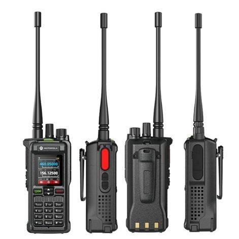 Walkie talkie Motorola GT12 Plus HT jarak jauh