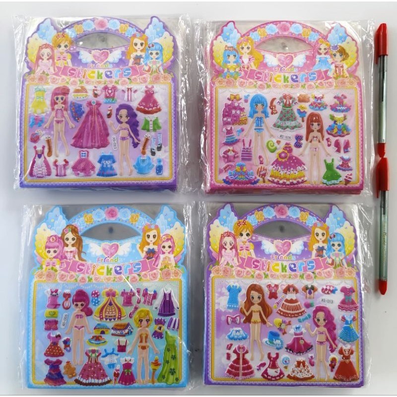 

sticker bp besar / stiker timbul tempel karakter lucu murah / sticker bp 3D / stiker anak murah